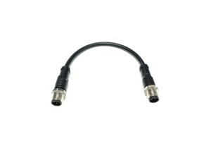 Waterproof M12 Circular Connector Cable Assembly 2-Pin Male IP67 Industrial Sensor Wiring Harness for Automation Equipment
