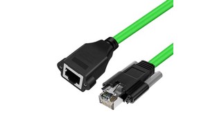 Factory Sales Network Ethernet Cable Industrial Camera Gigabit Cat6a High Flexibility Drag Chain Ethernet RJ45 Screws Cable