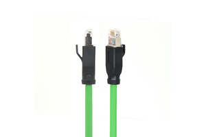 KRONZ Customized Industrial Gigabit Network Cable RJ45 Shielded Cat5e Cat6a Highly Flexible EtherCat Servo Cable