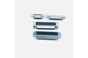 Custom 68-Pin SCSI Male D-Sub Connectors 1.27mm Pitch Mini D Ribbon Connector Crimp Cable Type Servo Connector