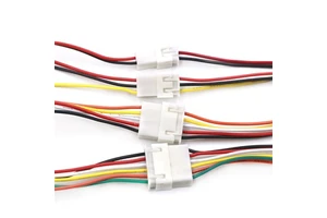 10PCS XH2.54 2/3/4/5/6 Pin Pitch 2.54mm Wire Cable Connector XH Plug Male & Female Battery Charging Cable 200MM Length 26AWG