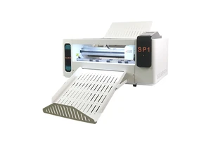 Darui Mini Die-Cutting Machine AC 220V 5-10m/min 350mm Max Width Computerized Delta PLC Control Motor Easy Operate 1 Year