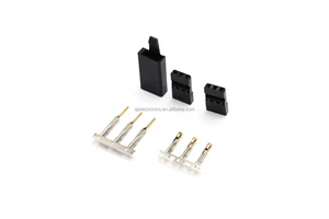 RC Model Servo Connectors JR Positive Angle Connectors AM-1021B-H QJC-JR-H 2.54 Pitch DuPont Connector