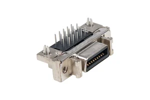 High Quality 14pin Female Mini D Ribbon Scsi Right Angle Receptacle Siemens Servo Motor Pcb Connector Power Precision