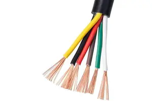 Project Grade RVV Multi Core Flexible Cable 6/7/8 Core 0.75-2.5mm² Heavy Duty Copper Wire