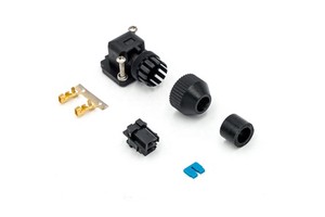 LECHUAN 2P I/O KIT Rectangular Brake Plug Angle Plug Cable Mt Crimp Socket JN4FT02SJ2-R Mitsubishi Servo Motor Connector