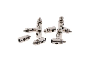 Pack of 10 RC Airplane Boat Push Rods Linkage Stopper Servo Connectors Adjustable Diameter Helicopter 2.1mm/1.8mm/1.3mm RC Boat