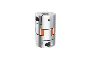 CHBG Polyurethane Elastomer Spider Flexible Shaft Coupling D14L22 Plum Jaw Coupling Servo Shaft Connector
