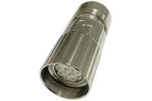 B&R 623 Series M23 12-Core Female Aviation Plug for Servo Motor Signal Feedback Systems