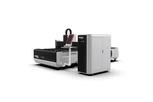 3000*1500mm Fiber Laser Cutting Machine Fuji Servo Motor And PMI Guide Rail.