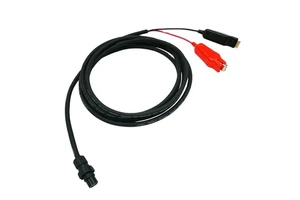Electric Reel Power Cable Aviation Plug GX16 2pin Female to Alligator Clip Cable for Daiwa Fishing Reel Shimano