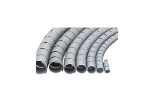 Cable Management Spiral Wrapping PE Hose Protection Tube with 10mm Inside Diameter by Duchuang Flexible Conduit