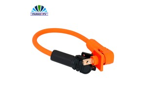 1500V DC 120A Solar Energy Storage Connector 25mm 35mm Battery Cable 30cm-1M PC Material IP67 Waterproof TUV Certified