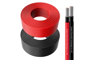 TUV Approved Dc Cabel Solar Wire Insulated 4mm 6mm Dc Pv 1x4.0mm2 Solar Cable 10 mm