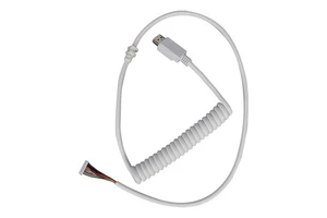 Elastic -12P Spiral Connector Cable Pure Copper Conductor for Computer Camera Use High Stretchable TPU Spring Terminal