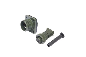 MS3106A14S-5S Waterproof Circular Electrical Connector Plug-Male Pins for Aviation Servo Motor Socket Huadespace