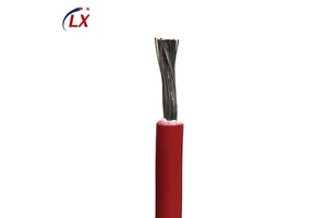 LX H1z2z2-k Solar PV Cable PV1-F Black Red Solar Panel Extension Wire Cable for Photovoltaic Power Plant