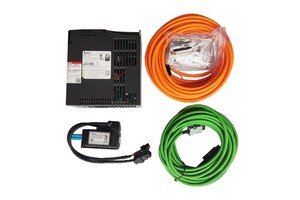 100W 0.32NM 3000RPM 40mm ECM B3L C20401RS1 and ASD B3 0121 L B AC 100W Servo Motor Driver with 10m Cable for DELTA