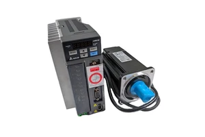 750W Single-Phase Delta Servo Motor Kit for CNC Machine ECMA-C20807RS+ASD-B2-0721-B 3000rpm 2.39Nm IE4 Efficiency High Quality