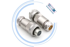 7-Pin Servo Valve Connector Cable for Hydraulic Proportional Valves