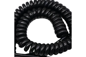 Wholesale Custom 4 Core Spiral Cable 4 Wire Spring Telephone Cable 2.5m Spring Cable