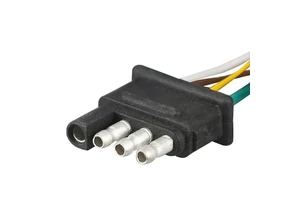 Electrical Automobile Truck Trailer Wiring Harness Cable with 4 Pin Connector Plug Pure Copper Conductor