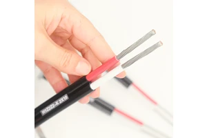 Manufacturer of Solar DC Cable Twin Core DC Power Cable 4mm2 6mm2 10mm2 PV1-F Double Parallel Solar Cable
