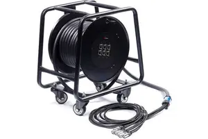 6-Channel SFTP Cat6 UTP Network Cable Reel 50m Length with PVC Jacket 23AWG Copper Strand Shielded FTP & UTP Fiber
