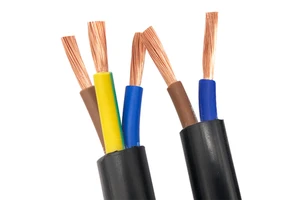 High Efficient Solar Panel Cable 2x2.5 2x1.5 2 Core Flexible Cable Pure Copper Power Flexible Cable 3x2.5 3x1.5 Mm Black PVC Ins
