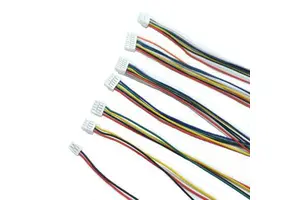 Micro GH 1.25 3P 4P 5P 6P 7P 8Pin Male Plug Connector Wire Cables 100mm150mm 400mm Single Connector 28AWG Customizable Servo PIX