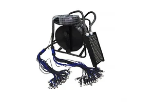Pro Audio Stage Box DMX Snake Cable Roller with XLR Connectors