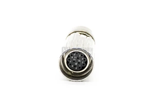 M23 12pin Female Straight Servo Motor Connector Signal Encoder Plug Circular Connector for Factory Automation