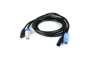 2m 2-in-1 Power & Signal Integrated Cable for Stage Moving Head Light with AC 85-265V Input and IP20 Protection