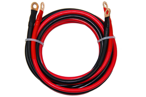 Factory Price Battery Cable Wire Pure Copper for Awg 4/0 to Awg 4 15 ,20 and 40 Inches Battery Connector Cable