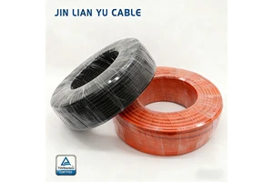 PV1-F PV Cable Photovoltaic Cable XLPO ROHS Compliant Eco-Friendly Lightweight Durable Aluminum 0.6/1 KV 105C Solar Energy