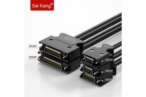 Factory Hot Selling Product I&O Connector SCSI 14/20/26/36/50 PIN Scsi to Usb Adapter Cable Electronic Connector