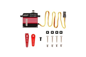 KST X15-1809 V8.0 HV Mini Brushless Servo 24kg.cm Swashplate Actuator for Scale Aeromodeling Platforms