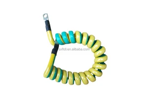 2 3 4 8 20 25 Core Spring Spiral Cable Wire 17 Awg Tpu Spiral Flexible Cable
