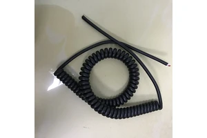 OEM Factory 2 3 4 5 6 7 8 Core TPU PUR Spring Wire Coiled 5core 0.75mm2 Spiral Cable