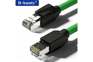 Factory Direct CAT6 SFTP Industrial Ethernet Cable Pure Copper Gigabit High Flex for Profinet EtherCAT Automation