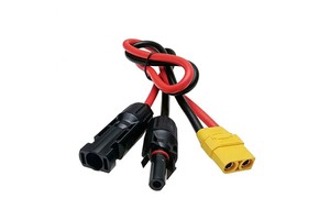 IP67 XT90 Photovoltaic Connection Cable 10AWG Outdoor Convenient Energy Storage Battery Charging Cable