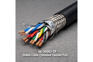 High Flex Twisted Pair Robot Cable for Drag Chain With Overall Shield PUR Jacket for Industrial Ethernet Communication