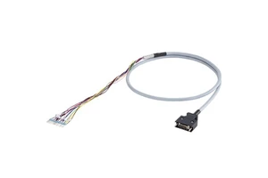 6SL3260-4MA00-1VB0 Assembled I/O Cable Suitable for SINAMICS V90 PROFINET Length (m) = 1 m (6SL32604MA001VB0)