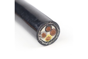 High Flexible Shielded Drag Chain Robot Cable Torsion Wire PUR Copper Conductor for Automated Equipment Industrial Robotic Arms