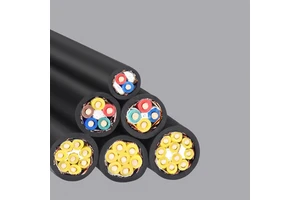 Professional DMX-512 Lighting Cable 3 Core Shielded Twisted Pair Audio Signal Wire 5-Pin for Stage Equipment RoHS Certified