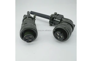 Servo Connector 5015 MS3106A 3108B 10SL-3S 3 Pin Waterproof Plug Straight End with Elbow Connector Connector Circular