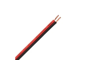 Free Sample Custom Colors Red and Black Copper Conductors Twin Cable Internal Cables Cable Rvb Speaker Wires