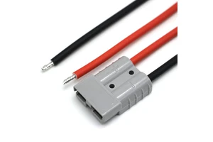 50A 120A 175A Grey Battery Connector 10AWG Automotive Battery Cable