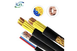 KVV KVVP Multicore Control Cable Copper PVC Insulated 2-10 Core Shielded IP65 450/750V Electrical Wire for Industrial Automation