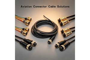 GX12 GX16 GX20 Aviation Connector 28AWG 26AWG 24AWG 22AWG 20AWG 18AWG Custom Cable Assembly Solutions